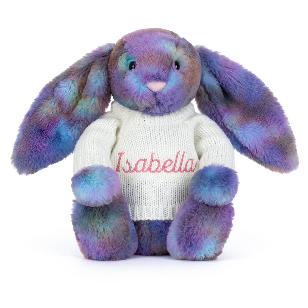 Zodihop Luxe Bunny with Personalized Cream Jumper - Jellycat Discount