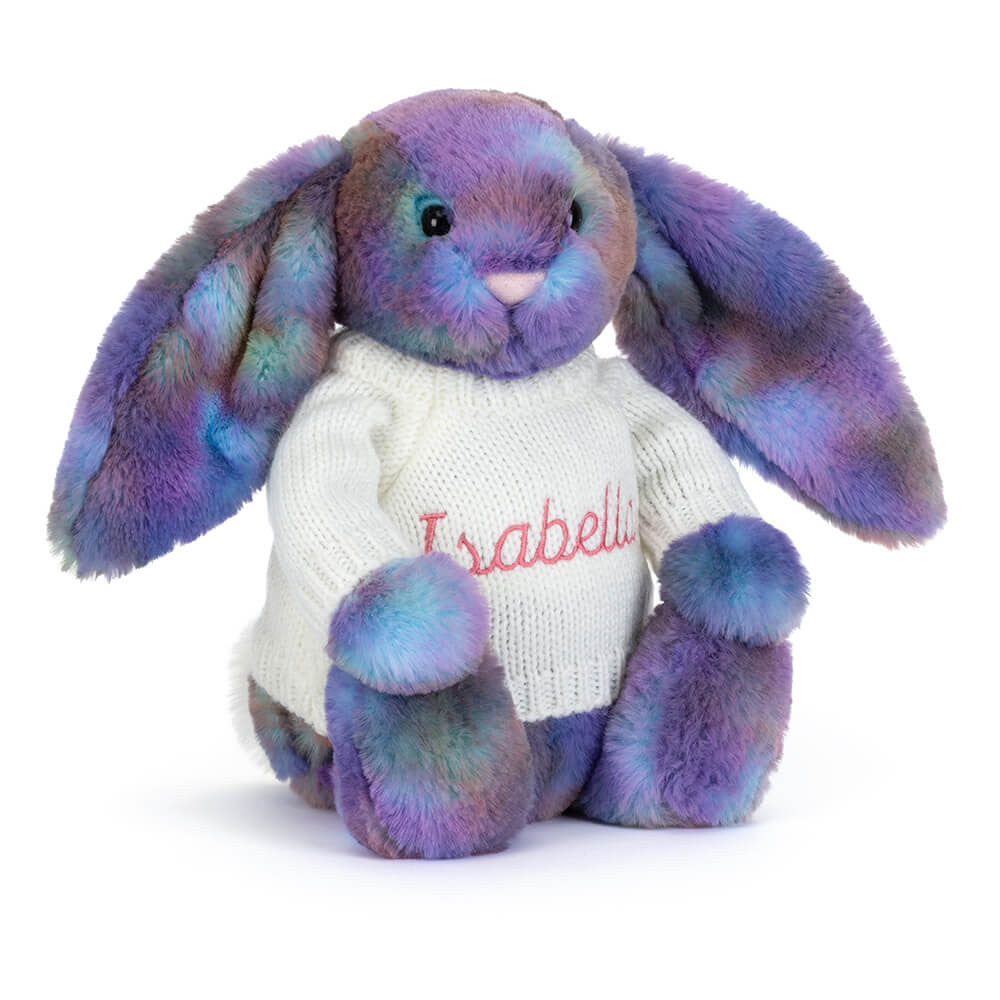 Zodihop Luxe Bunny with Personalized Cream Jumper - Jellycat Discount