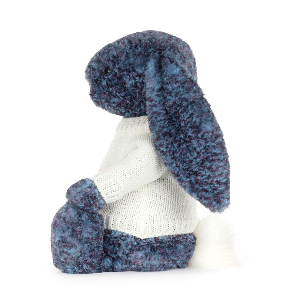 Hopscone Luxe Bunny with Personalized Cream Jumper - Jellycat Discount
