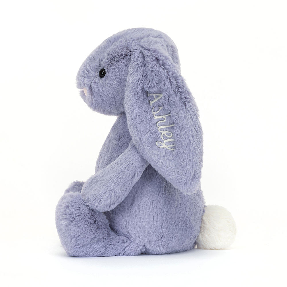 Personalized Bashful Viola Bunny Medium - Jellycat Sale
