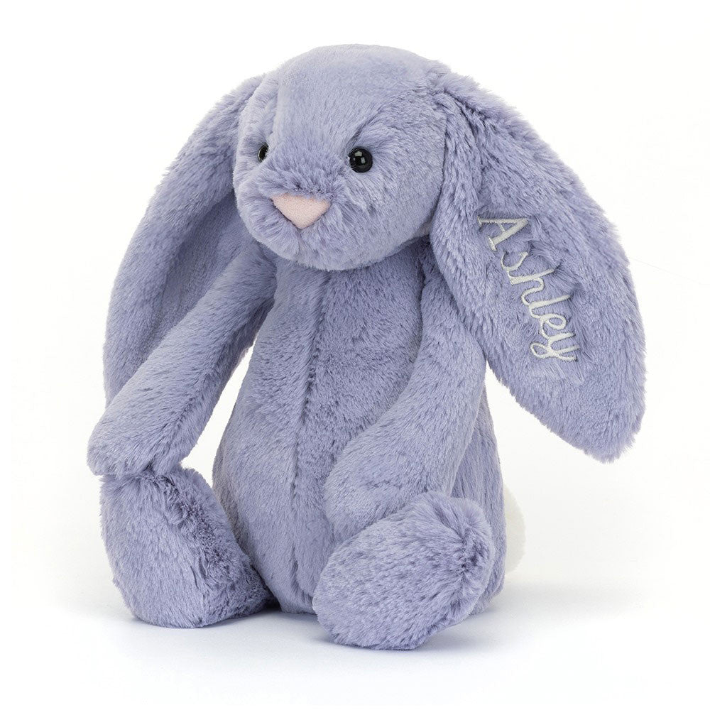 Personalized Bashful Viola Bunny Medium - Jellycat Sale