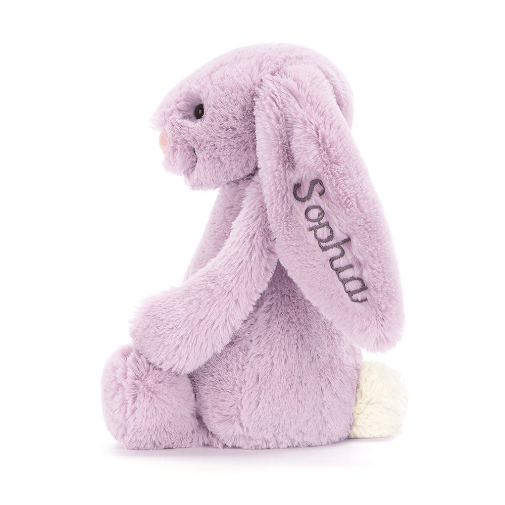 Personalized Bashful Lilac Bunny Medium - Jellycat Discount