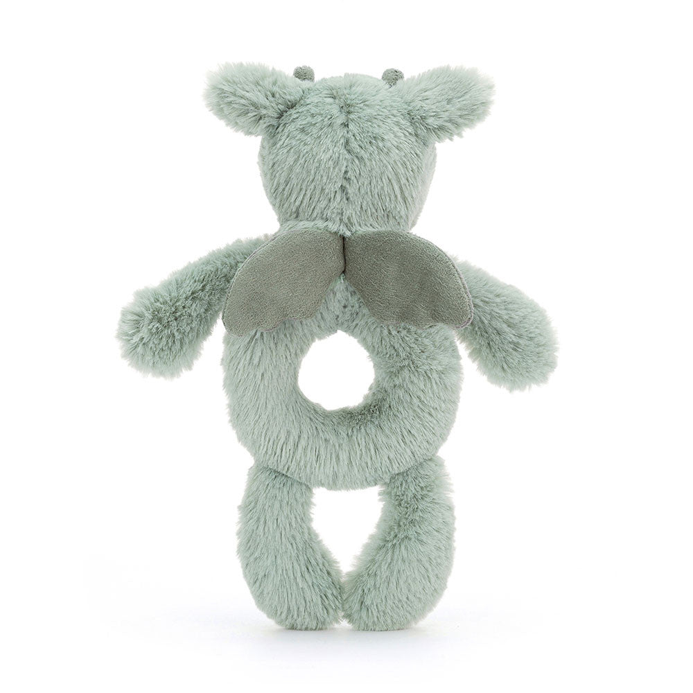 Bashful Dragon Ring Rattle - Jellycat Online