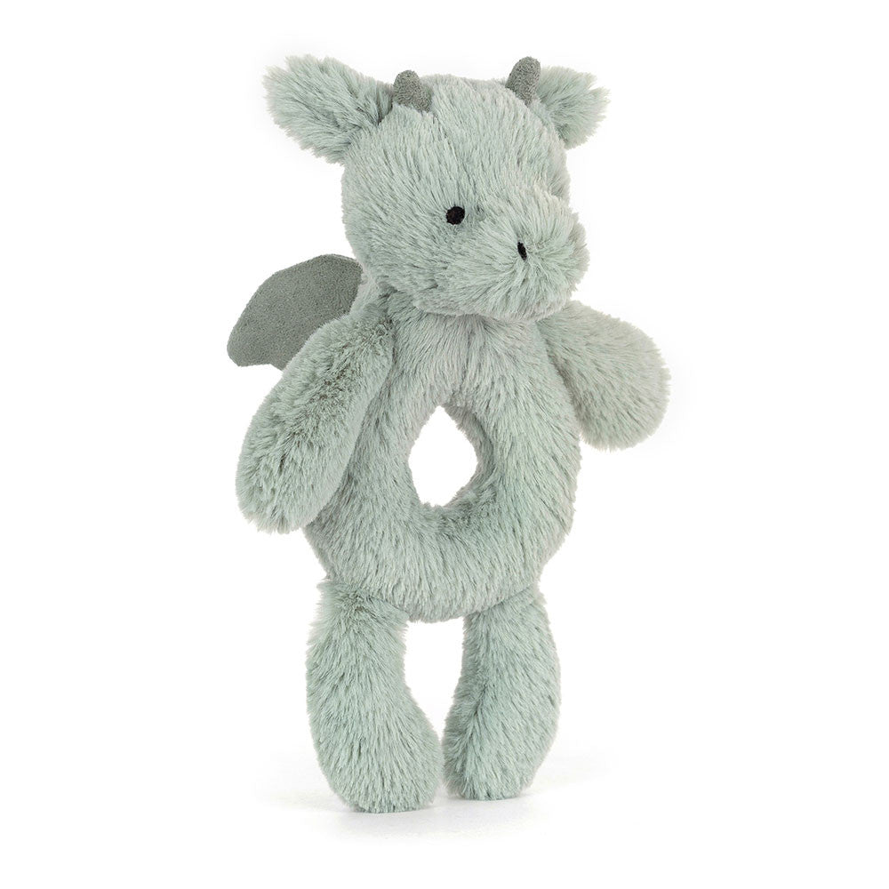 Bashful Dragon Ring Rattle - Jellycat Online
