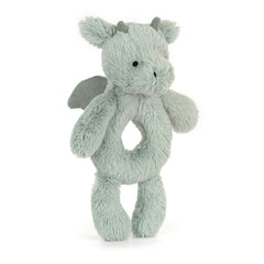 Bashful Dragon Ring Rattle - Jellycat Online
