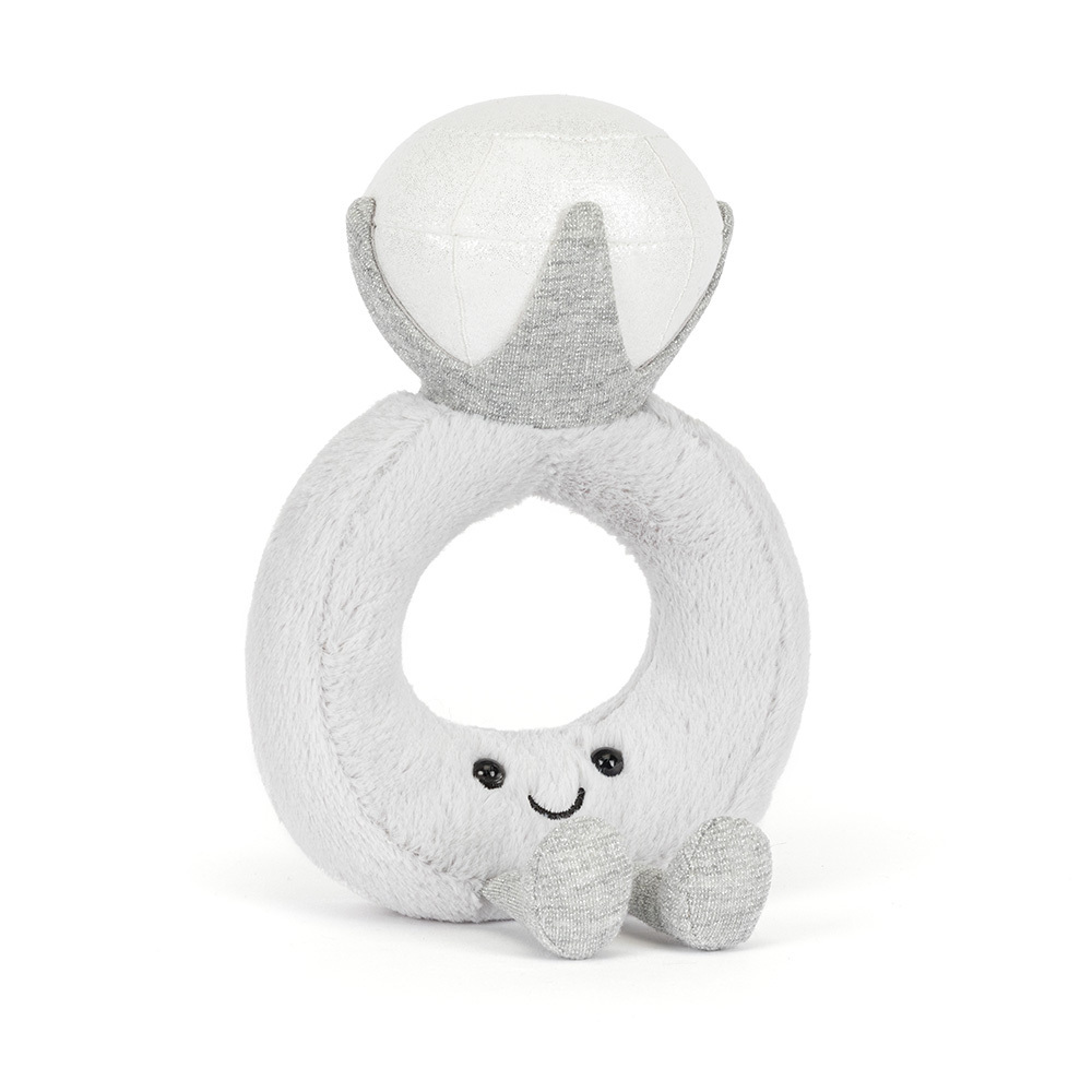 Amuseables Diamond Ring with Personalized Bag - Jellycat For Sale