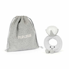 Amuseables Diamond Ring with Personalized Bag - Jellycat For Sale