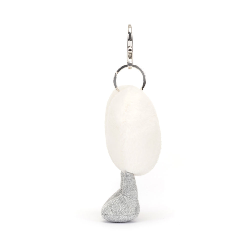 Amuseables Cream Heart Bag Charm - Jellycat For Sale