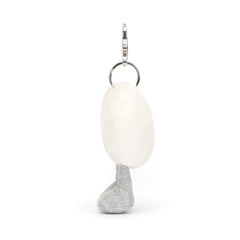 Amuseables Cream Heart Bag Charm - Jellycat For Sale