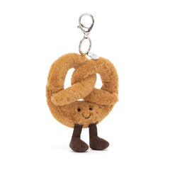 Amuseables Pretzel Bag Charm - Jellycat For Sale