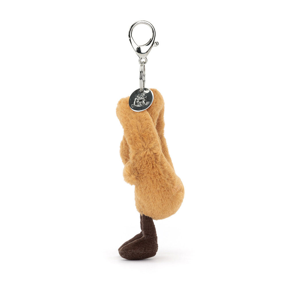 Amuseables Pretzel Bag Charm - Jellycat For Sale