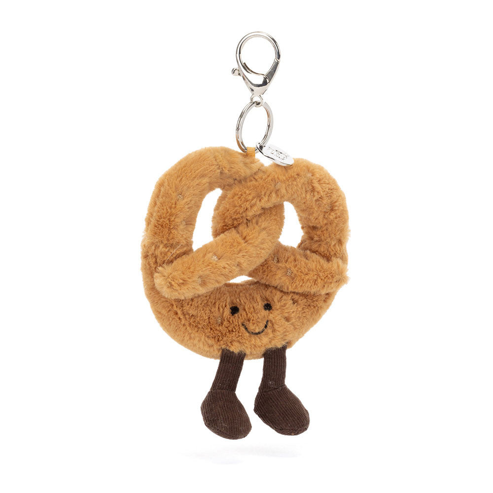 Amuseables Pretzel Bag Charm - Jellycat For Sale