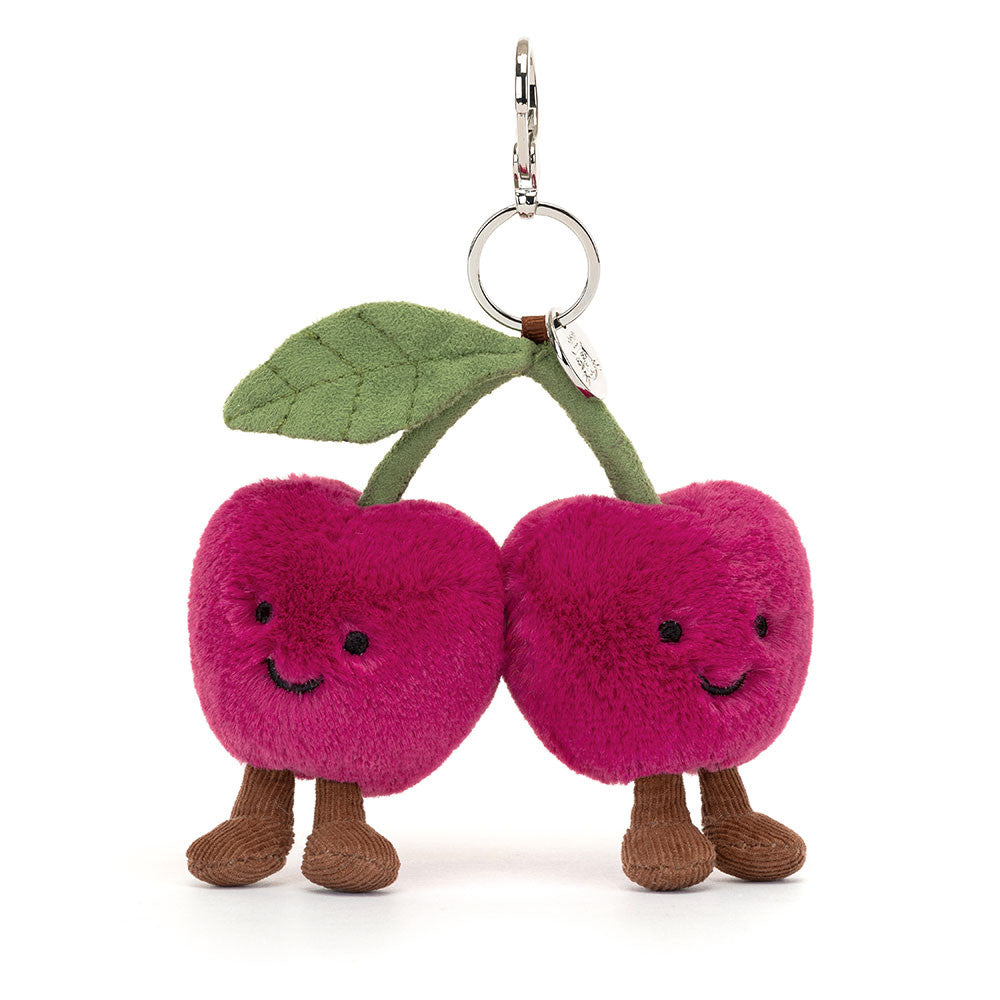 Amuseables Cherries Bag Charm - Jellycat Sale
