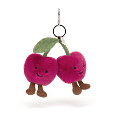 Amuseables Cherries Bag Charm - Jellycat Sale