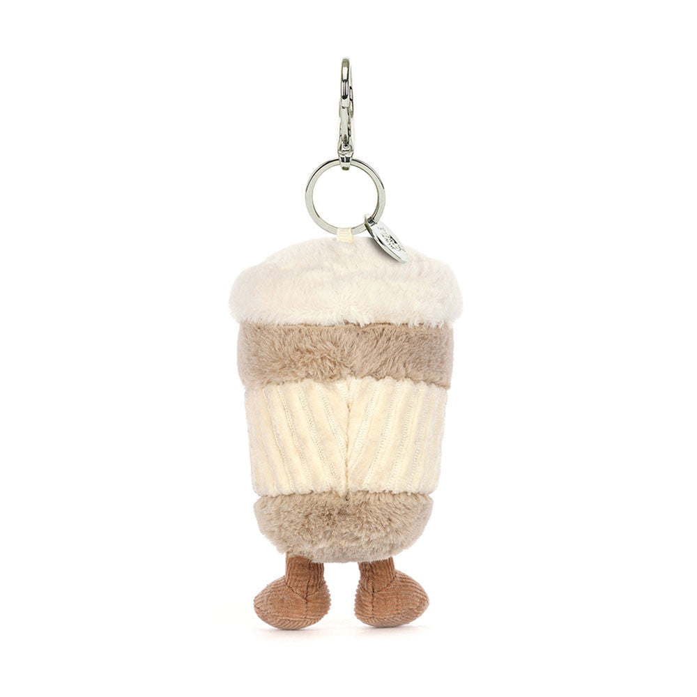 Amuseables Coffee-to-Go Bag Charm - Jellycat Online