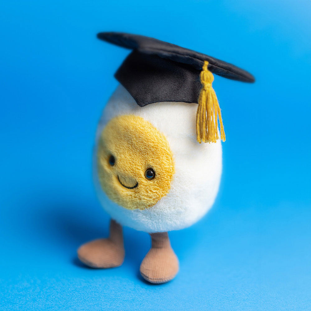 Amuseables Boiled Egg Graduation - Jellycat Sale