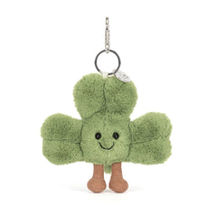 Amuseables Siofra Shamrock Bag Charm - Jellycat For Sale