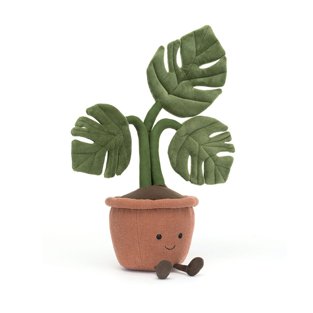 Amuseables Monstera Plant - Jellycat For Sale