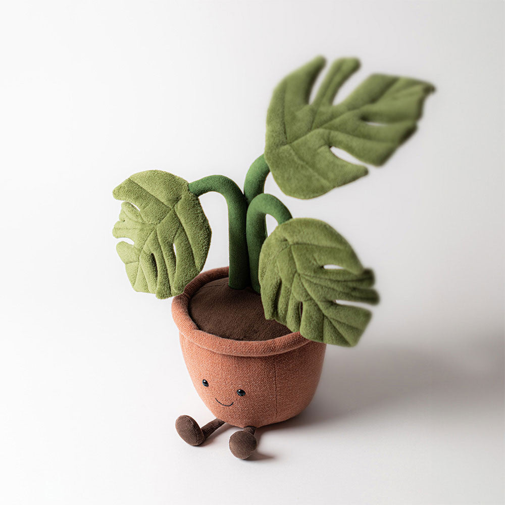 Amuseables Monstera Plant - Jellycat For Sale