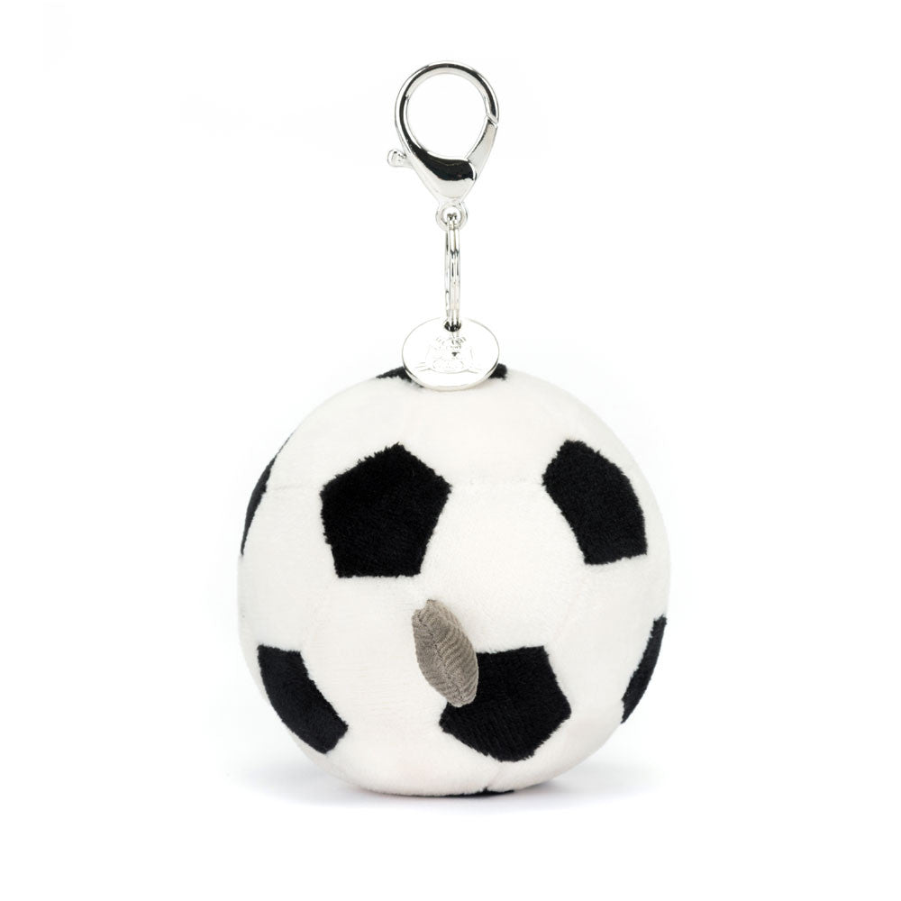Amuseables Sports Soccer Bag Charm - Jellycat