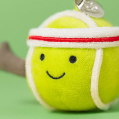 Amuseables Sports Tennis Bag Charm - Jellycat For Sale