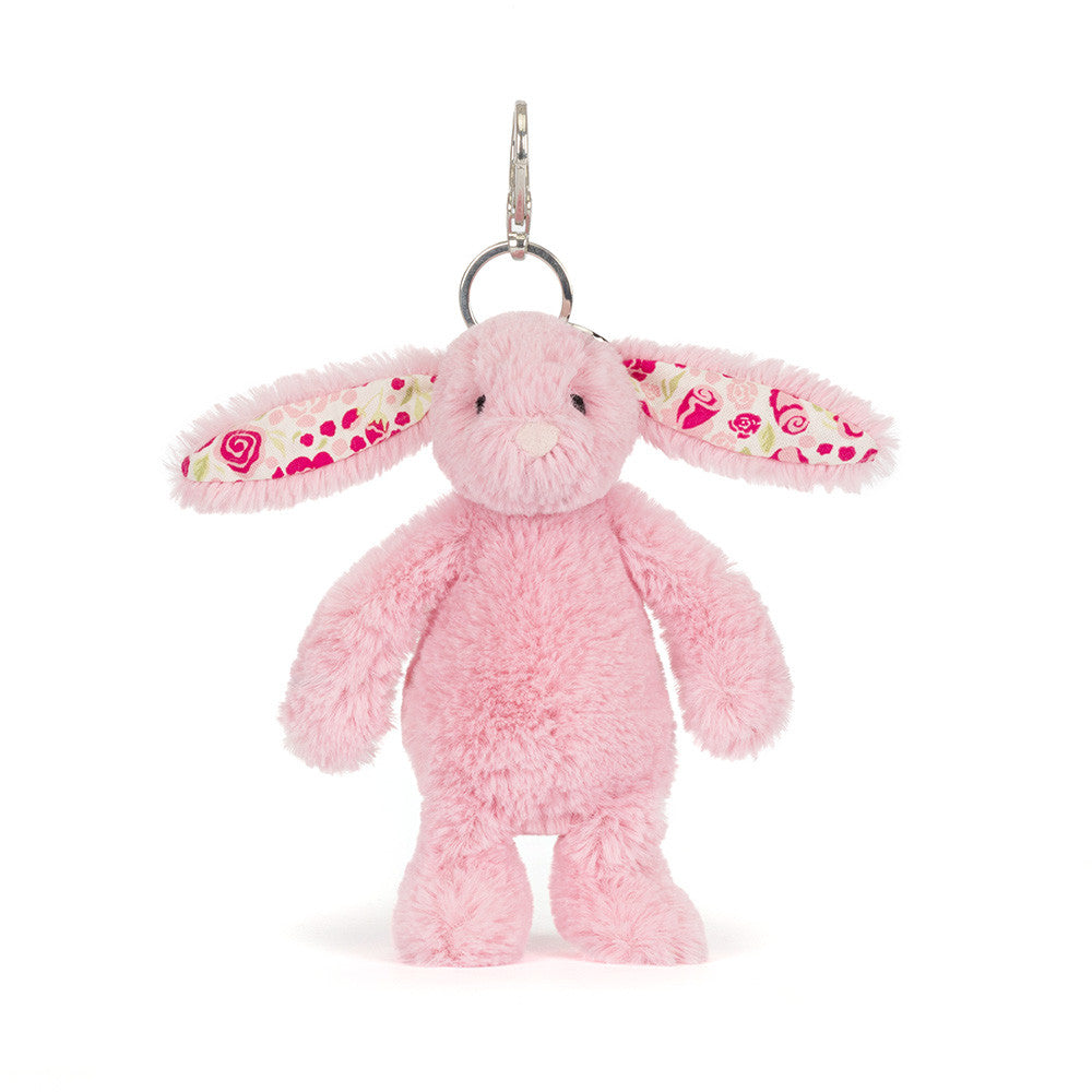 Blushkin Blossom Bunny Bag Charm - Jellycat Online