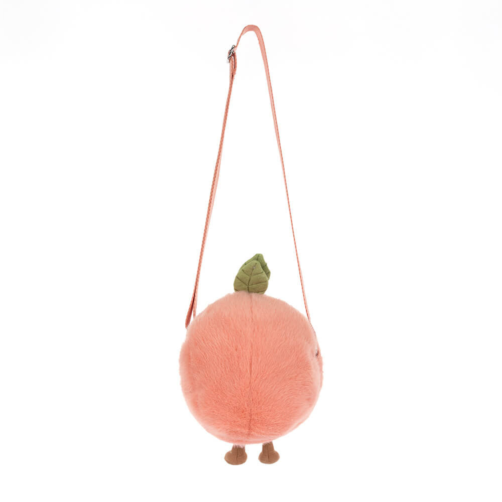 Amuseables Peach Shoulder Bag - Jellycat Discount