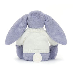 Bashful Viola Bunny with Personalized Cream Jumper - Jellycat Discount